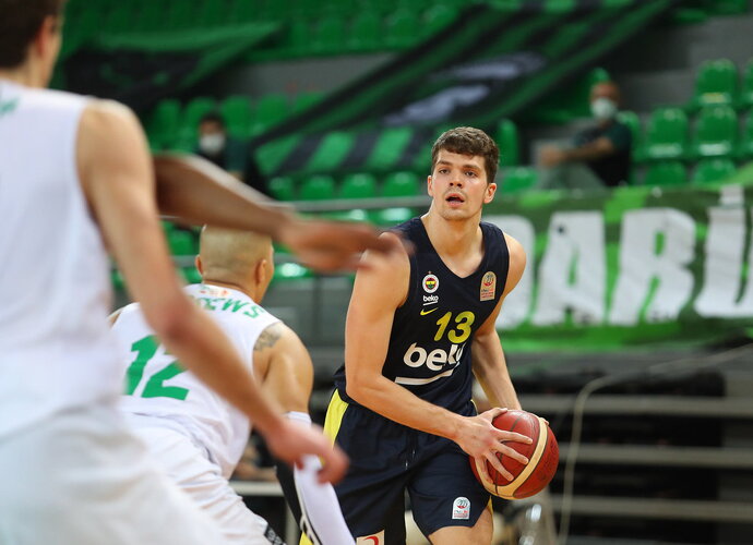 T.Biberovičius įmetė 10 taškų