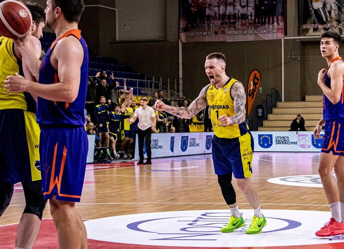O.Varanauskas žibėjo ryškiai