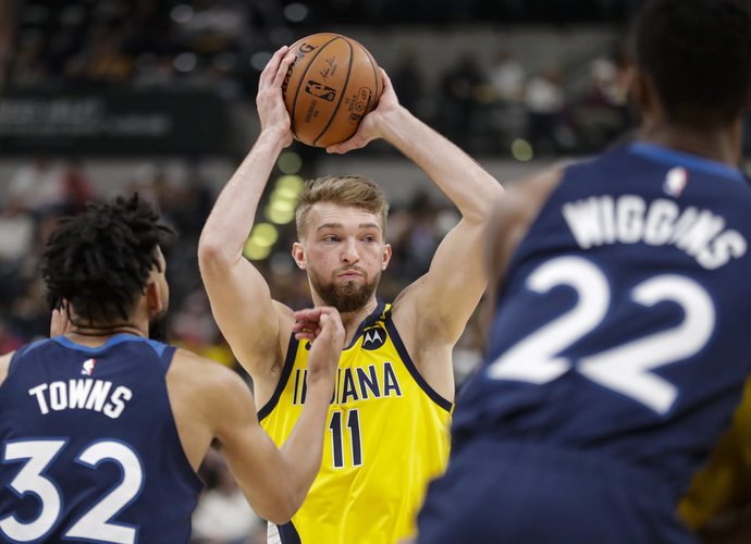 D.Sabonis žaidė kukliau nei visą šį sezoną (Scanpix nuotr.)