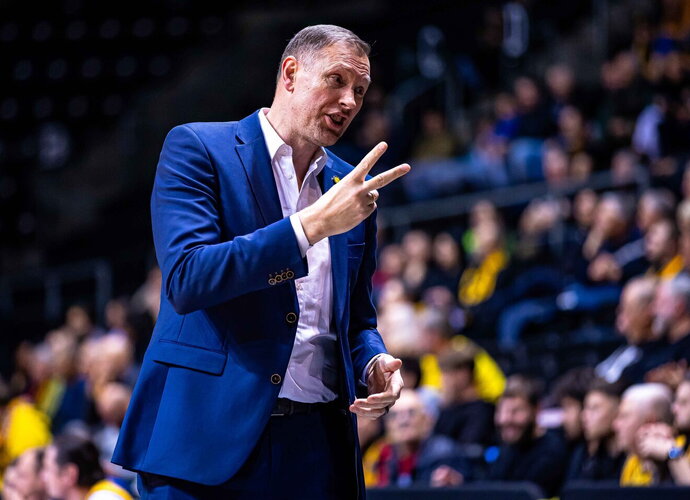 D.Songaila nusivylė rungtynių viduriu (Euroleague.net)