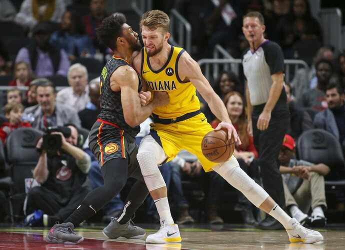 D.Sabonis sugriebė 14 kamuolių (Scanpix nuotr.)