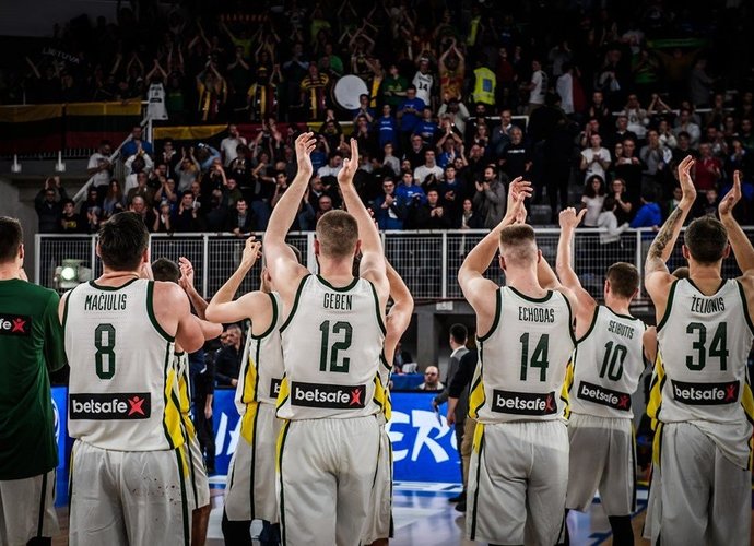 Lietuvos rinktinė varžovus sužinos kovą (FIBA Europe nuotr.)