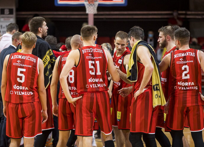 „Rytas“ laukia oponentų sąrašo (BNS nuotr.)