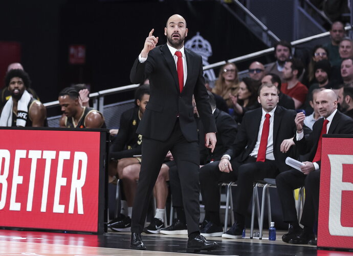 V.Spanoulis šiuo metu dirbti nenori (Scanpix nuotr.)