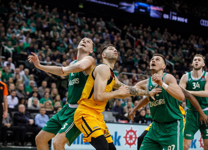 „Žalgiris“ šį sezoną gali ir nebežaisti (BNS nuotr.)