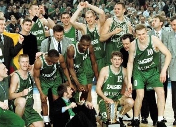 1999 metais „Žalgiris“ laimėjo Eurolygą