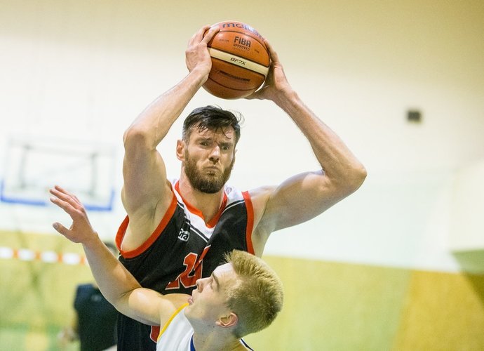 D.Lavrinovičius surinko 30 naudingumo balų (Foto: Saulius Čirba)