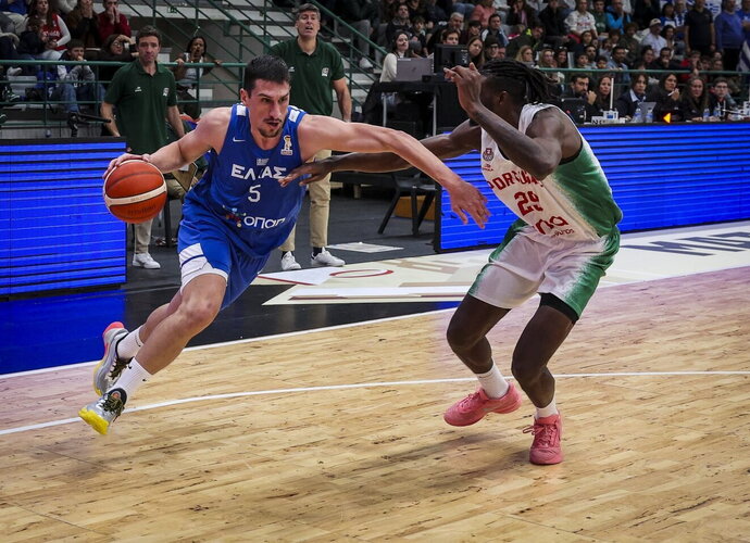G.Larentzakis tapo rezultatyviausiu graiku (FIBA nuotr.)