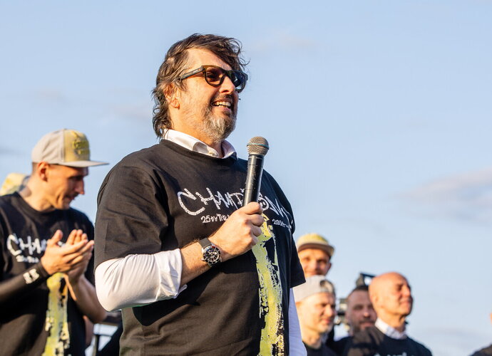 A.Trinchieri dirbs komentatoriumi (BNS nuotr.)