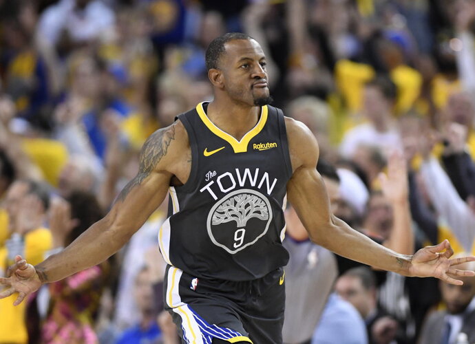 A.Iguodala nori grįžti į Oklandą (Scanpix nuotr.)