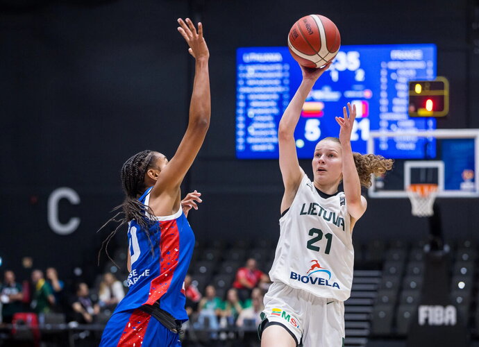 D.Paunksnytė pelnė 34 taškus (FIBA nuotr.)