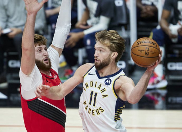 D.Sabonis vėl buvo sunkiai sulaikomas (Scanpix nuotr.)