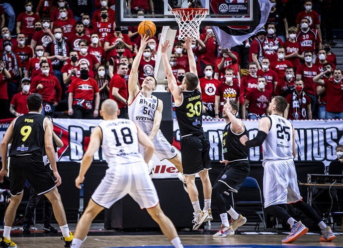 A.Butkevičius traukė komandą svarbiais momentais (FIBA Europe nuotr.)
