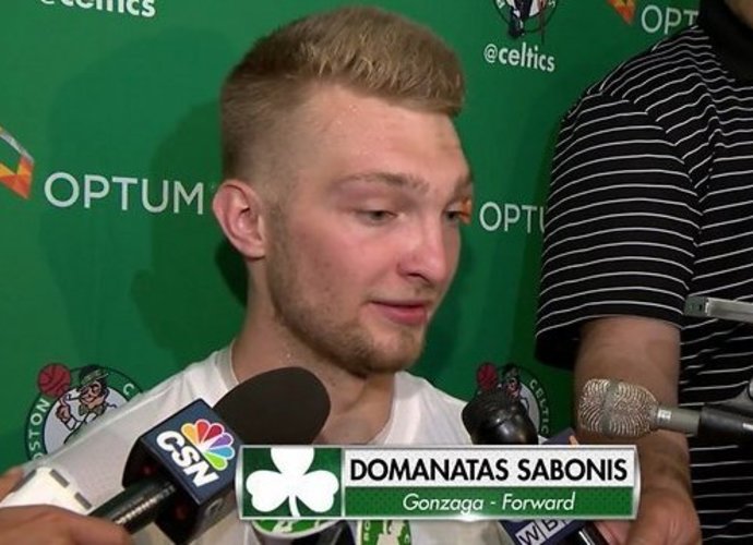 D.Sabonis svečiavosi Bostone