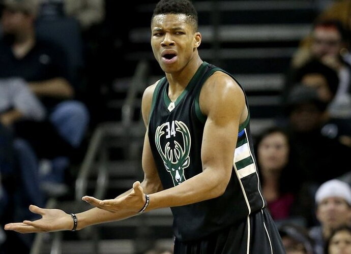 G.Antetokounmpo sulaukė K.Bryanto patarimų (Scanpix nuotr.)