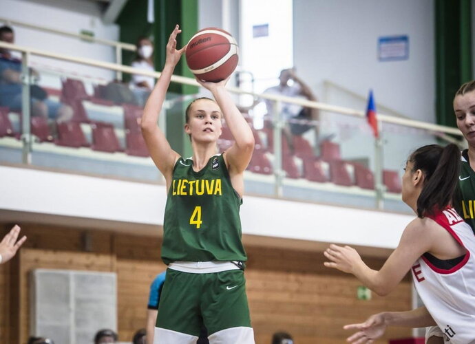 J.Jocytė prisistatė pergalingai (FIBA nuotr.)
