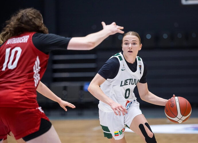 Lietuvės pralaimėjo (FIBA Europe nuotr.)
