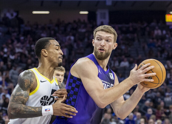 D.Sabonis buvo tarp triuškinančios pergalės kalvių (Scanpix nuotr.)