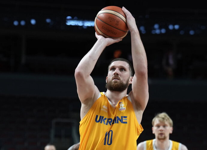 S.Michailiukas vėl buvo sunkiai sulaikomas (FIBA nuotr.)