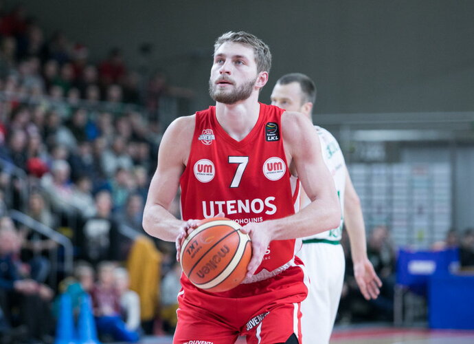 G.Radzevičius palieka Utenos klubą (BNS nuotr.)