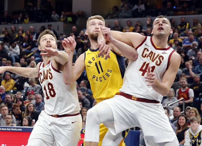 D.Sabonis sėkmingai atakavo krepšį (Scanpix nuotr.)
