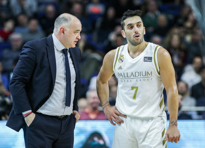 P.Laso ir F.Campazzo jungtis yra labai svarbi Madrido ekipai (Scanpix nuotr.)