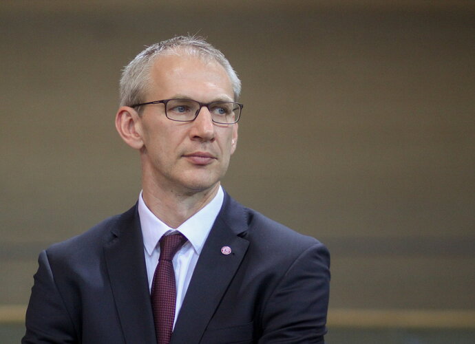 M.Purlys kalbėjo apie norą sugrąžinti sirgalius į arenas (Foto: Dmitrijus Radlinskas)