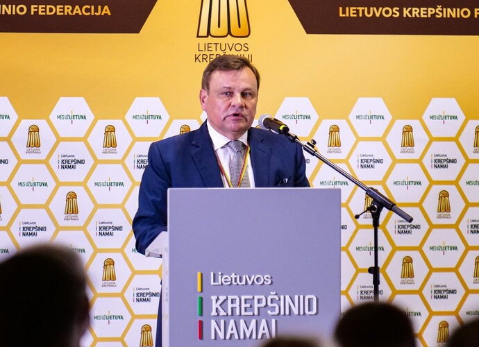 V.Gedvilas tapo LKF prezidentu