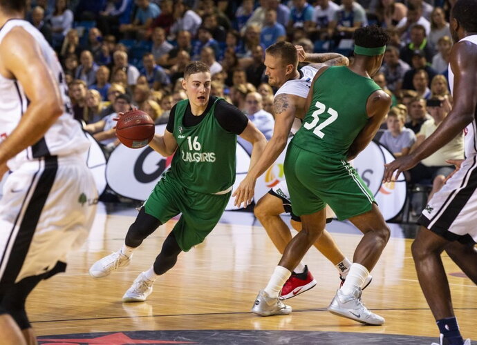 K.Lukošiūnas prasiskynė kelią į „Žalgirį“ (www.zalgiris.lt nuotr.)