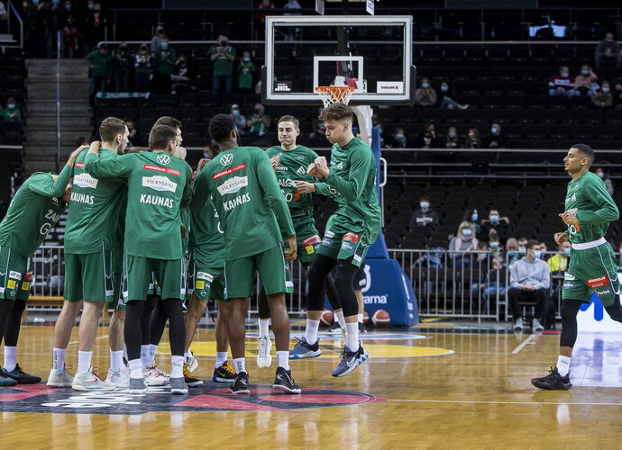 „Žalgiris“ išbandys parketą Garliavoje (LKL nuotr.)