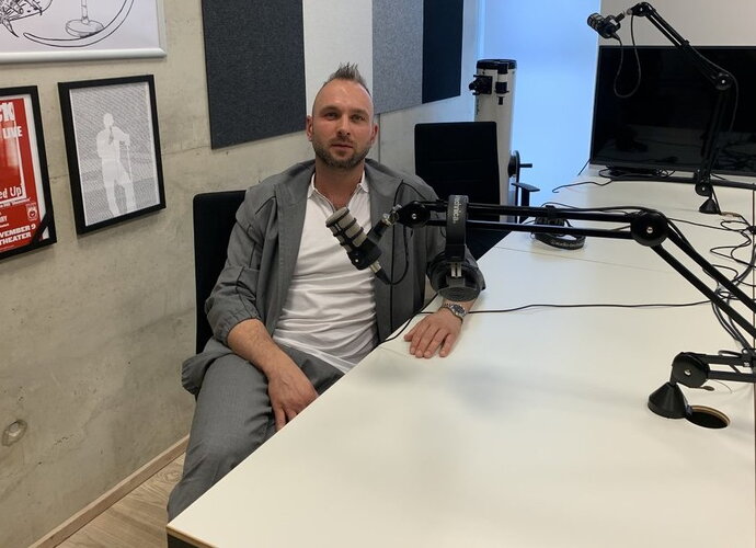 J.Vainauskas apsilankė podcaste „Iš eilutės“ (Krepsinis.net nuotr.)