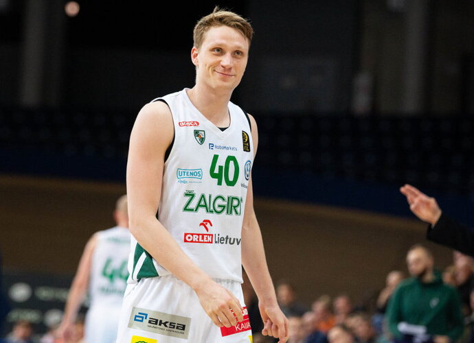M.Grigonis pernai grįžo į „Žalgirį“ (BNS nuotr.)