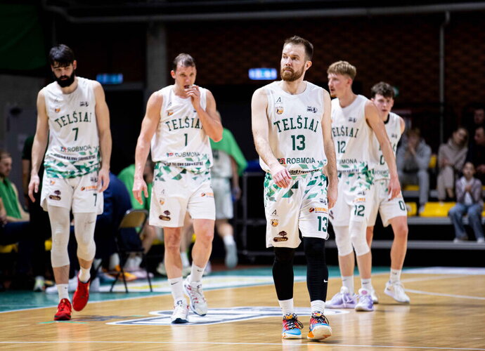 „Telšiai“ seriją laimėjo (Foto: Lukas Šeputis)