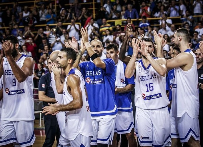 Graikijos rinktinė kol kas – nenugalima (FIBA nuotr.)