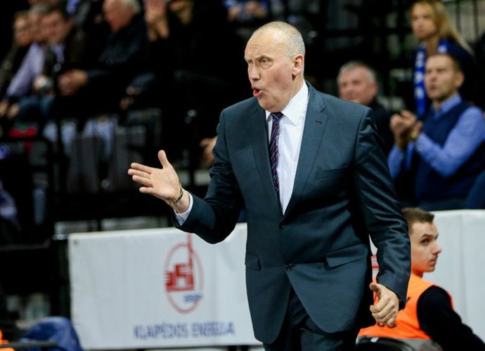 R.Kurtinaitis mano, kad komandos žaidimas gerėja (Matas Baranauskas, Fotodiena.lt)