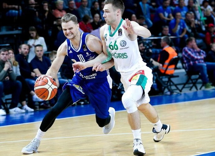 „Žalgiris“ šiame LKL sezone nėra įveikęs tik „Neptūno“ (Matas Baranauskas, Fotodiena.lt)