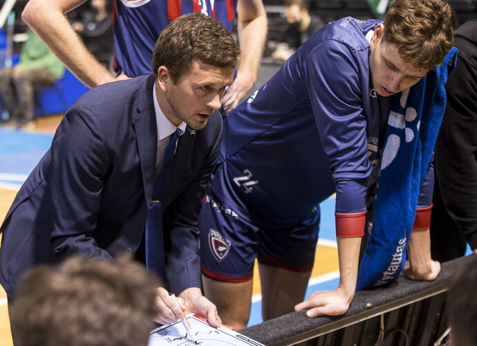 M.Leonavičius kelia sparnus į užsienį (LKL nuotr.)