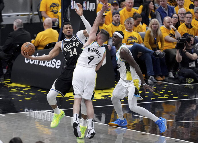G.Antetokounmpo indėlio nepakako (Scanpix nuotr.)