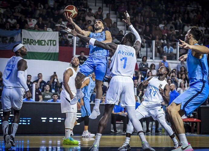 F.Campazzo neištempė Argentinos rinktinės (FIBA nuotr.)
