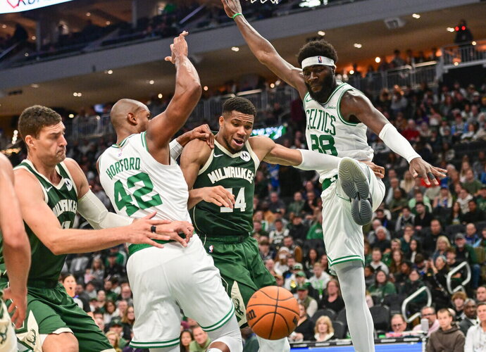 G.Antetokounmpo pergalės nenukalė (Scanpix nuotr.)