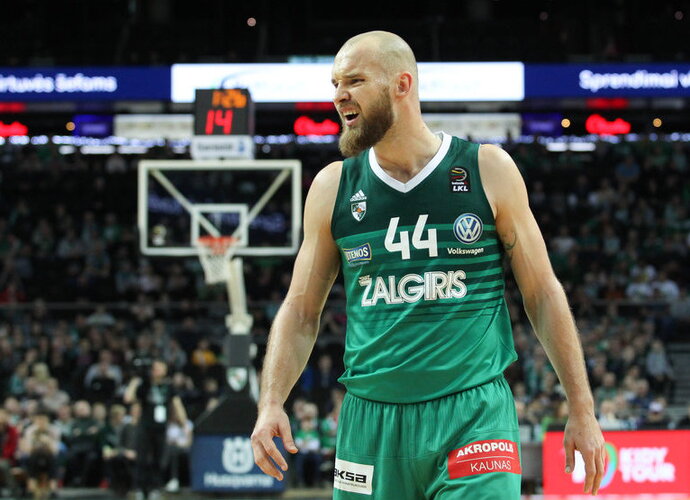 A.Kavaliauskas ant parketo praleido vos kelias minutes (Rokas Lukoševičius, Fotodiena.lt)