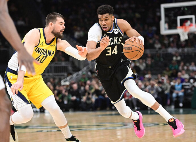 Nuo G.Antetokounmpo priklauso Milvokio komandos vasaros ėjimai (Scanpix nuotr.)