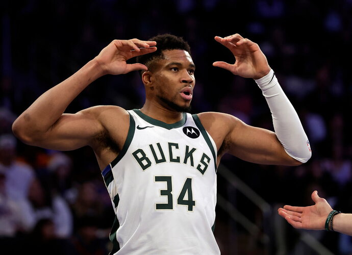 G.Antetokounmpo neišgelbėjo Milvokio ekipos (Scanpix nuotr.)