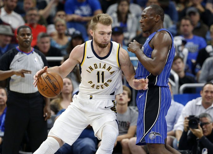 D.Sabonis jau pripratino gerbėjus prie savo naudingo žaidimo (Scanpix nuotr.)