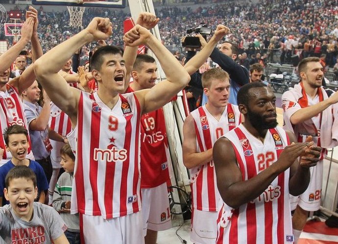 „Crvena Zvezda“ šiuo metu Eurolygoje yra pasiekusi 7 pergales 