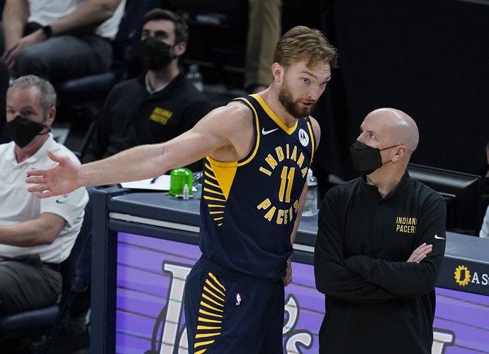 D.Sabonis gali praleisti svarbiausią sezono mačą (Scanpix nuotr.)