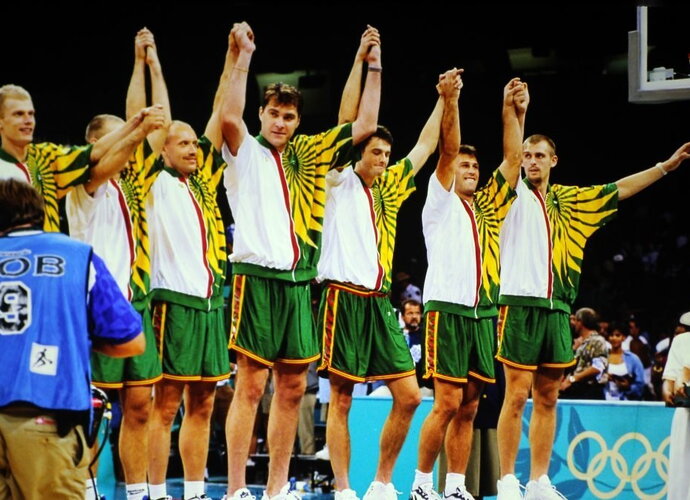 1996 metų rinktinė laimėjo bronzos medalius