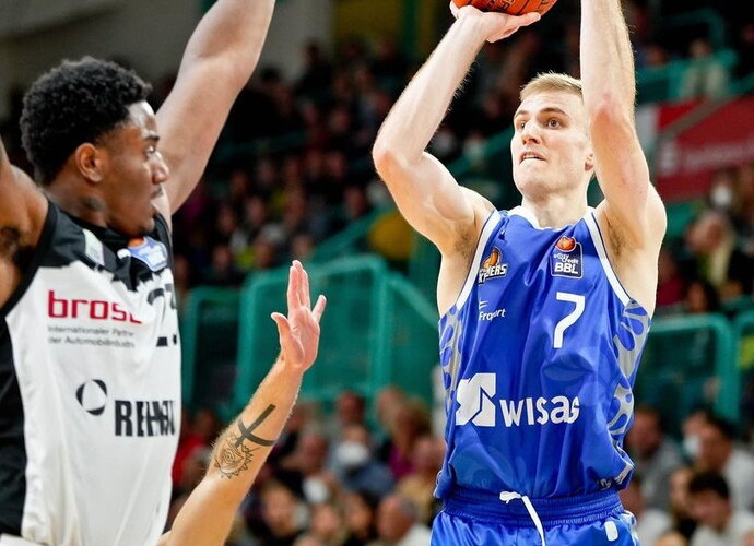 L.Beliauskas įmetė 16 taškų