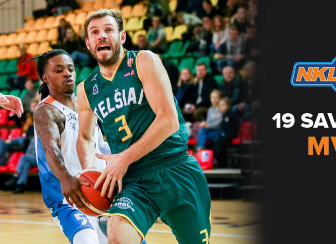 I.Razutis tapo savaitės MVP