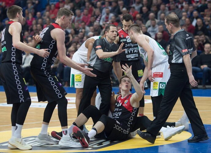 „Lietuvos rytas“ antrą kartą iš eilės nugalėjo „Žalgirį“ (Bc.lrytas.lt nuotr.)